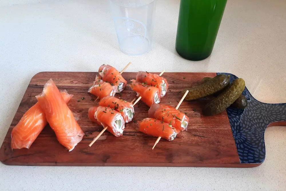 Empanadillas caseras con aceitunas manzanilla Guinaldo